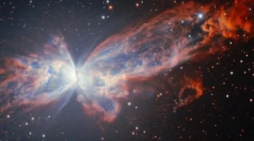 تفاصيل جديدة.. تلسكوب جيمينى الجنوبى يلتقط صورة الفراشة الكونية 2025